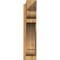 Ekena Millwork Olympic Rough Sawn Arts and Crafts Outlooker, Western Red Cedar, 6"W x 26"D x 26"H OUT06X26X26OLY03RWR - alternate 2